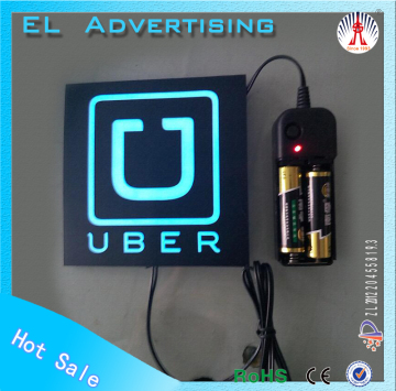 Big size el advertising panel el lighting advertising led advertising lights