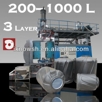 plastic blow molded machine1000L