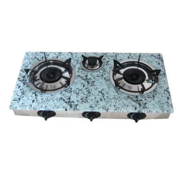 Dessus de table à 3 brûleurs Butterfly Gas Stove