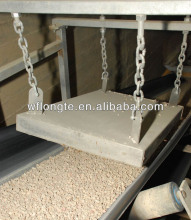 Suspended magnetic separator for conveyor belt