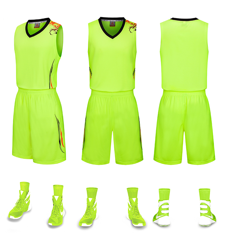 Guangzhou sublimatie basketbalteam uniform