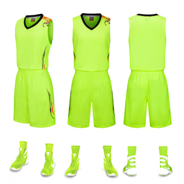 Guangzhou sublimatie basketbalteam uniform