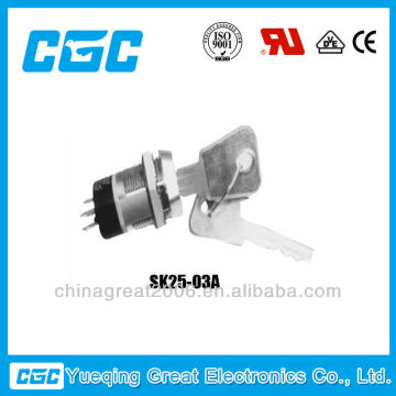 KEY LOCK SWITCH SK25-03A key lock switch