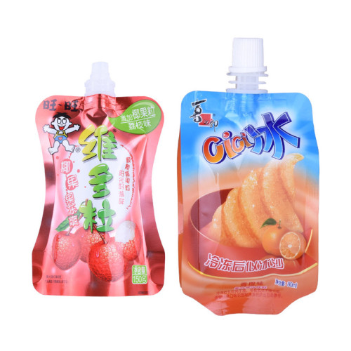 Offset Printing Recycling Stand Up Pouch for Juice