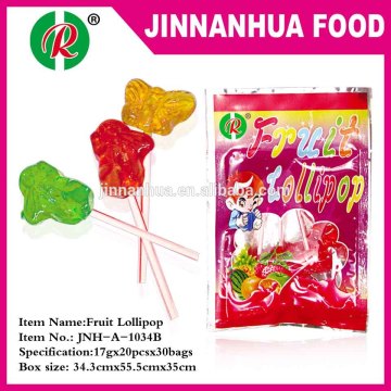 fruit flavor fruit shape lollipop
