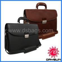Classial leather man\'s briefcase