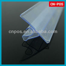 supermarket clear flexible price data strip