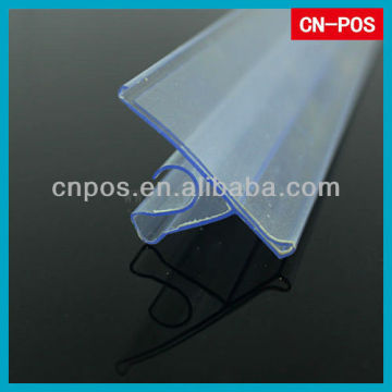 supermarket clear flexible price data strip