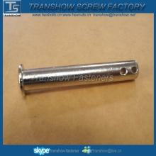 Clevis pins with two holes