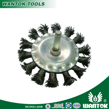 Shaft Wheel Brushes Circular Abrasive Wire Brush Spiral Wire Brush Steel Wire Brush