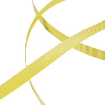 PP Strapping Roll Strap de plástico amarelo