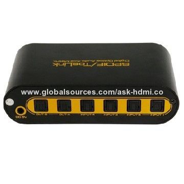 Optical Audio 4x2 Matrix Switcher