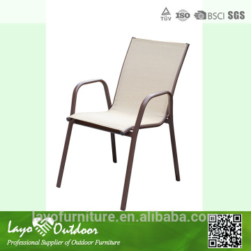 ISO 9001 factory aluminum chair for outdoor setting patio furnitur