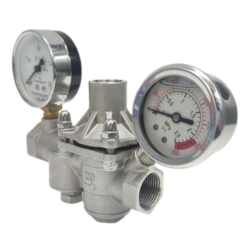 Válvula reductora de presión de acero inoxidable Stainless steel pressure reducing valve