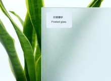 Glass for railings bathroom window office frosted glass