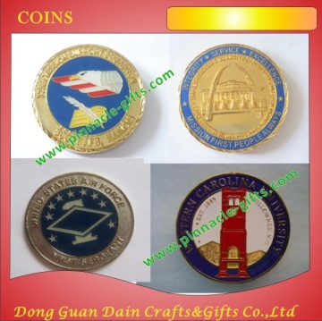 Brass souvenir metal coins