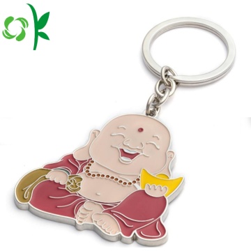 Reka bentuk unik Hadiah yang mencukupi Mencetak Keychain silikon