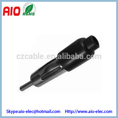 Car antenna din plug connector for car tv antenna and car radio antenna