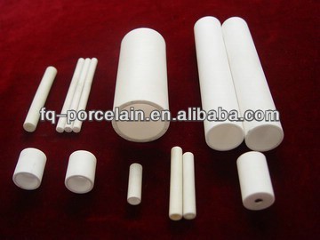 Technical ceramic,95% ZrO2 Ceramic Thermocouple Protection Tube