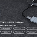 USB3.1 NVME M.2 SSD Enclosure for Flash SSD