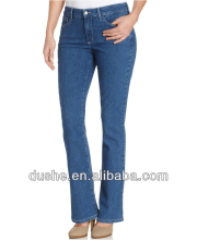 U'sake China Suppier 2014 New Ladyies Fancy Bootcut Jeans S149014