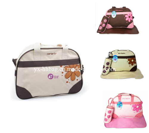 Fashional & Multi-Function Baby Nappy Bag Set (YX-NB-2125)