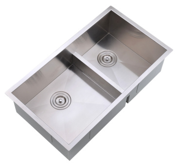 Double Bowl Undermount Kitchen Sink