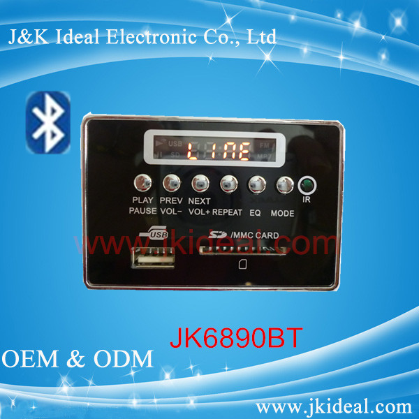 Bluetooth decoder mp3 fm radio speaker module