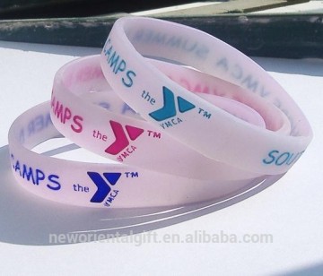 Ultraviolet Silicone Bracelets,Custom Logo UV Silicone Bracelets