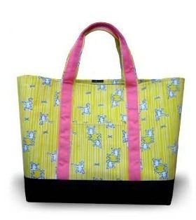 Nylon Tote Bag with Environmentally Friendly, Ideal for Shopping, Gift Packaging