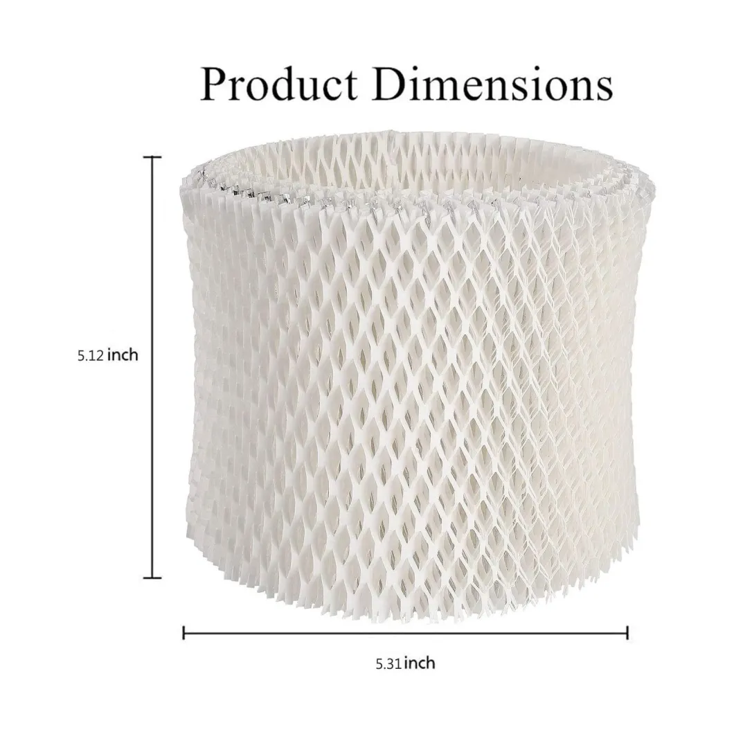 Hac-504 Air Rounded Shaped White Polyester Humidifier Replacement Filter for Honeywell Humidifier