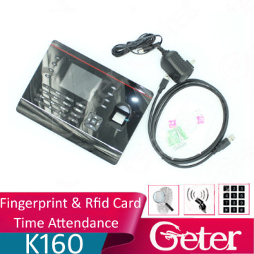 TFT Biometric Fingerprint Time Attendance System, Rfid card time attendance time recording time recorder