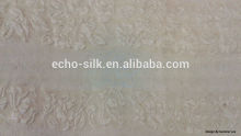 100% nature white clouque silk fabric ,beautiful China fashion silk fabrics.