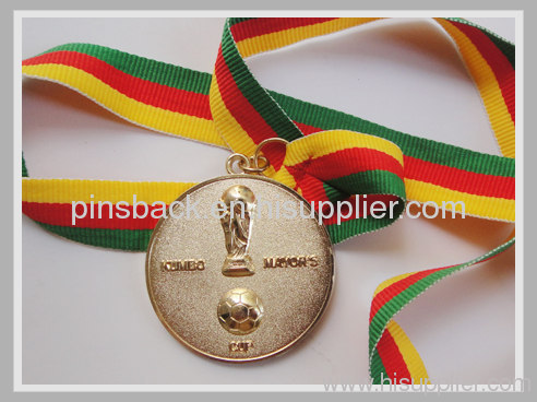 Blank Medal With Ribbon 