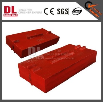 HIGH CHROME BLOW BARS IMPACT CRUSHER LINERS