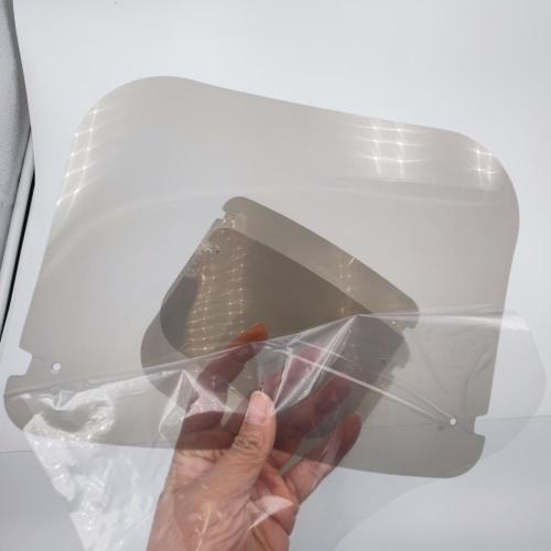 Anti-fog plastic face mask shield PC PET Sheet