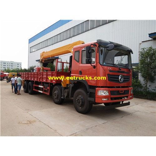 Guindastes montados em caminhão Dongfeng 8x4 16ton