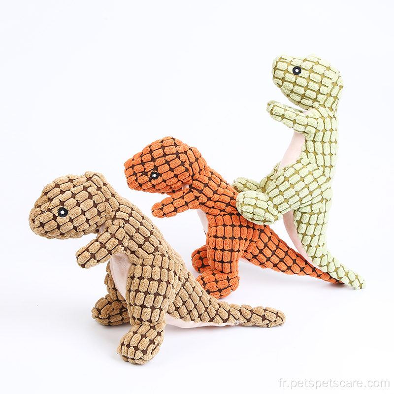 Jouet de caisson de compagnie en peluche de style dinosaure populaire