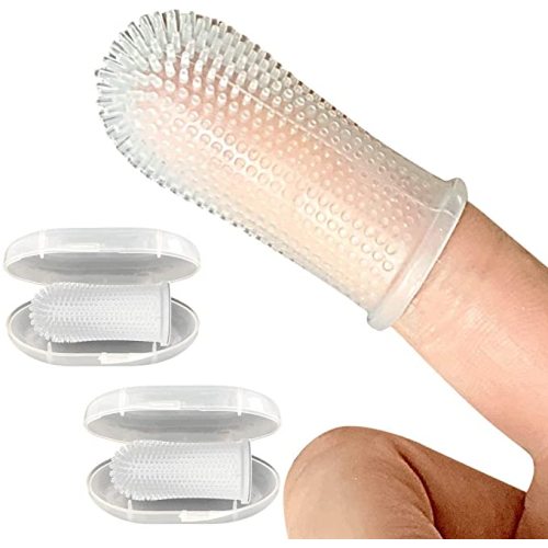 Food Grade Silicone Dog Fingerbrush Tandenborstel