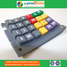 LUPHITOUCH Calculator Colorfull SIlicone Rubber Keypad