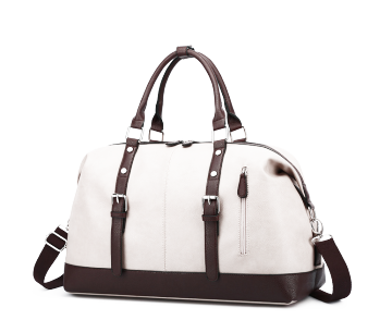 Leather Leisure Weekender Bag Travel Duffel Bags