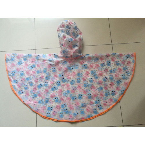 Vary Cute PVC trẻ em mưa poncho cho mưa