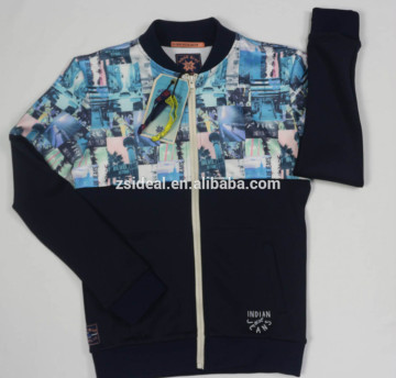 100% polyester kids jackets,sublimation printing children jackets