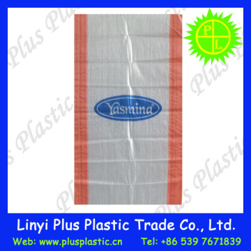 Agriculture using polypropylene woven plastic bag, rice packing bag