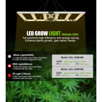 Samsung LM301B LM301H 320W LED Grow Lihgt