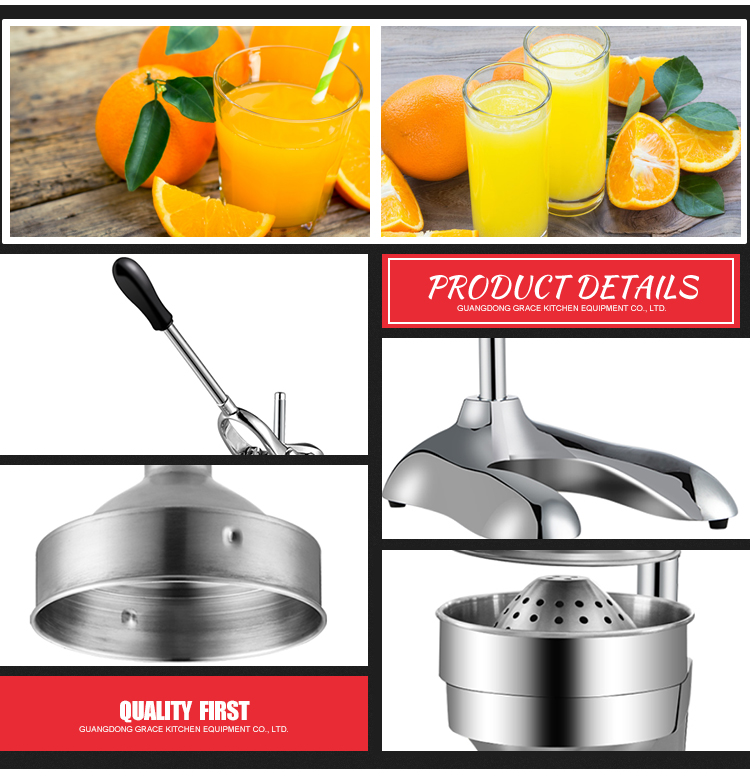 Kitchen Commercial Hand Press Orange Citrus Juicer Manual Juicer