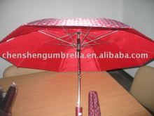 double layers 2 fold umbrella