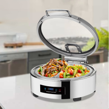 Electric Soup Warmer for Buffet - Round Chafing Dish