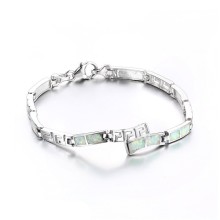 Ladies Silver Jewellery Solid 925 Sterling Silver Wholesale Fashion Cz Bracelet