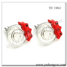 YH-1964 Novelty Car Brake Disc,Brake Rotors Cufflinks